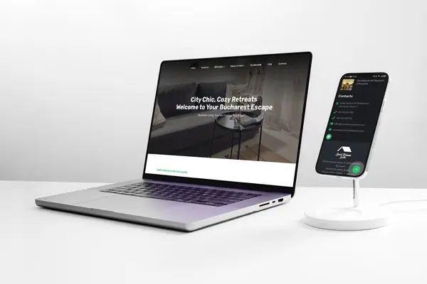 Website Sweet Dreams Suites – cazare premium AirBnb